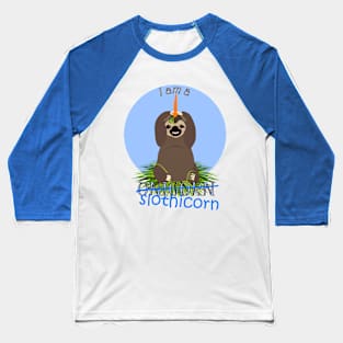 I am a slothicorn Baseball T-Shirt